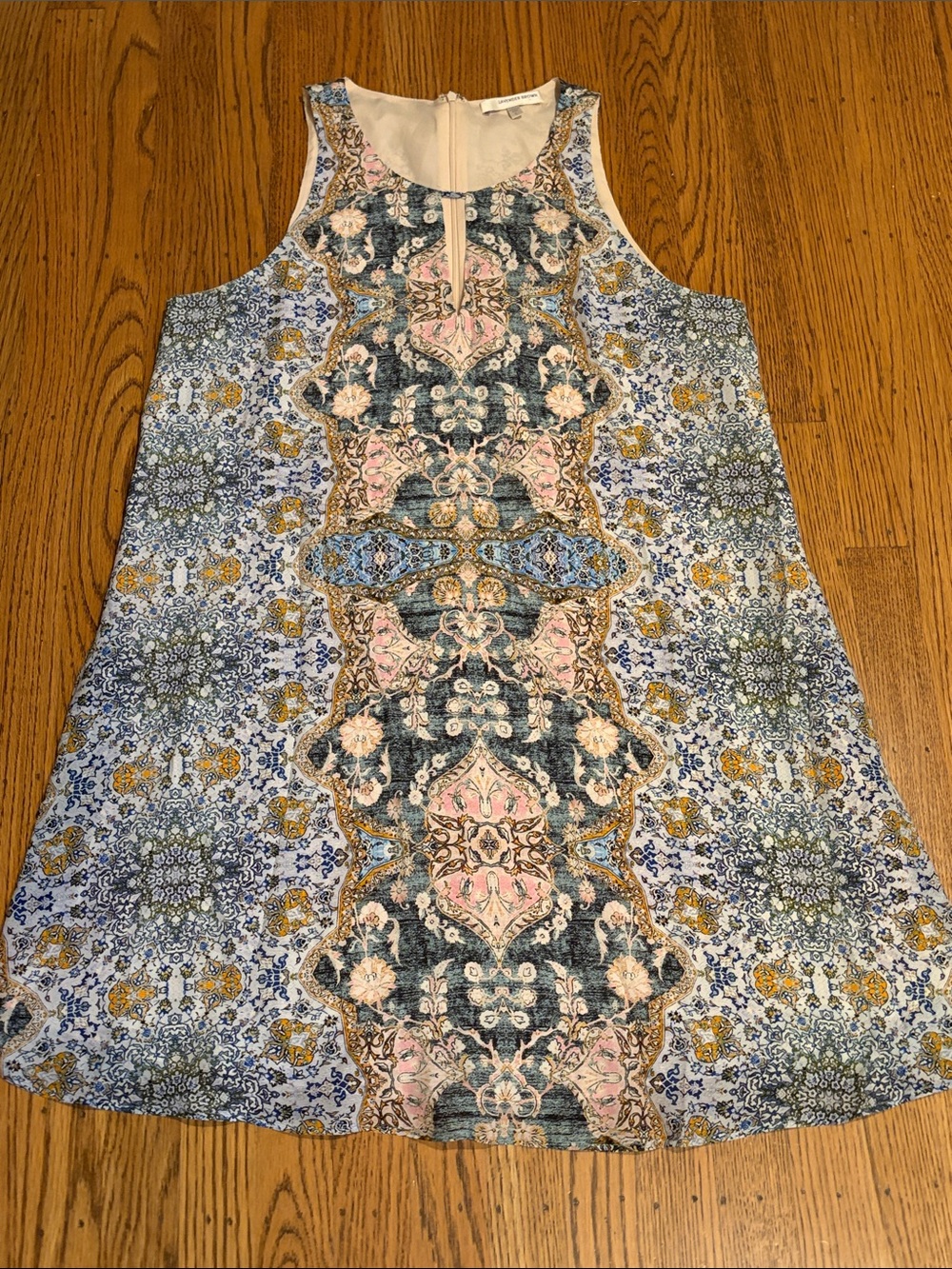 Lavender Brown Dress
